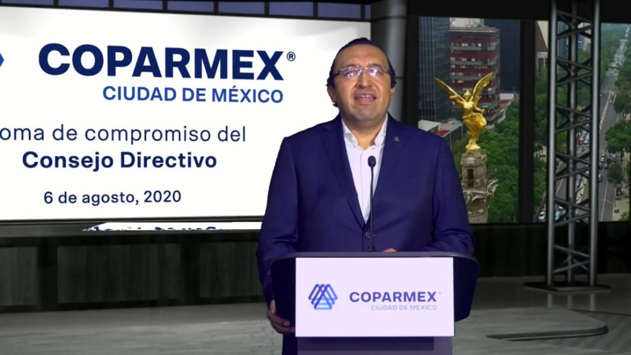 Nuevo dirigente de COPARMEX apremia rescatar economía en CDMX 