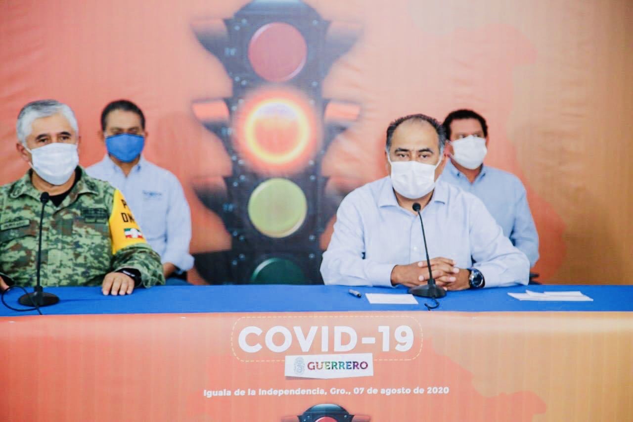 La pandemia sigue; hay que cumplir los protocolos sanitarios, dice el gobernador Astudillo