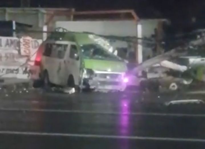 Pierde la vida chofer de una combi en fatal accidente en la México - Texcoco