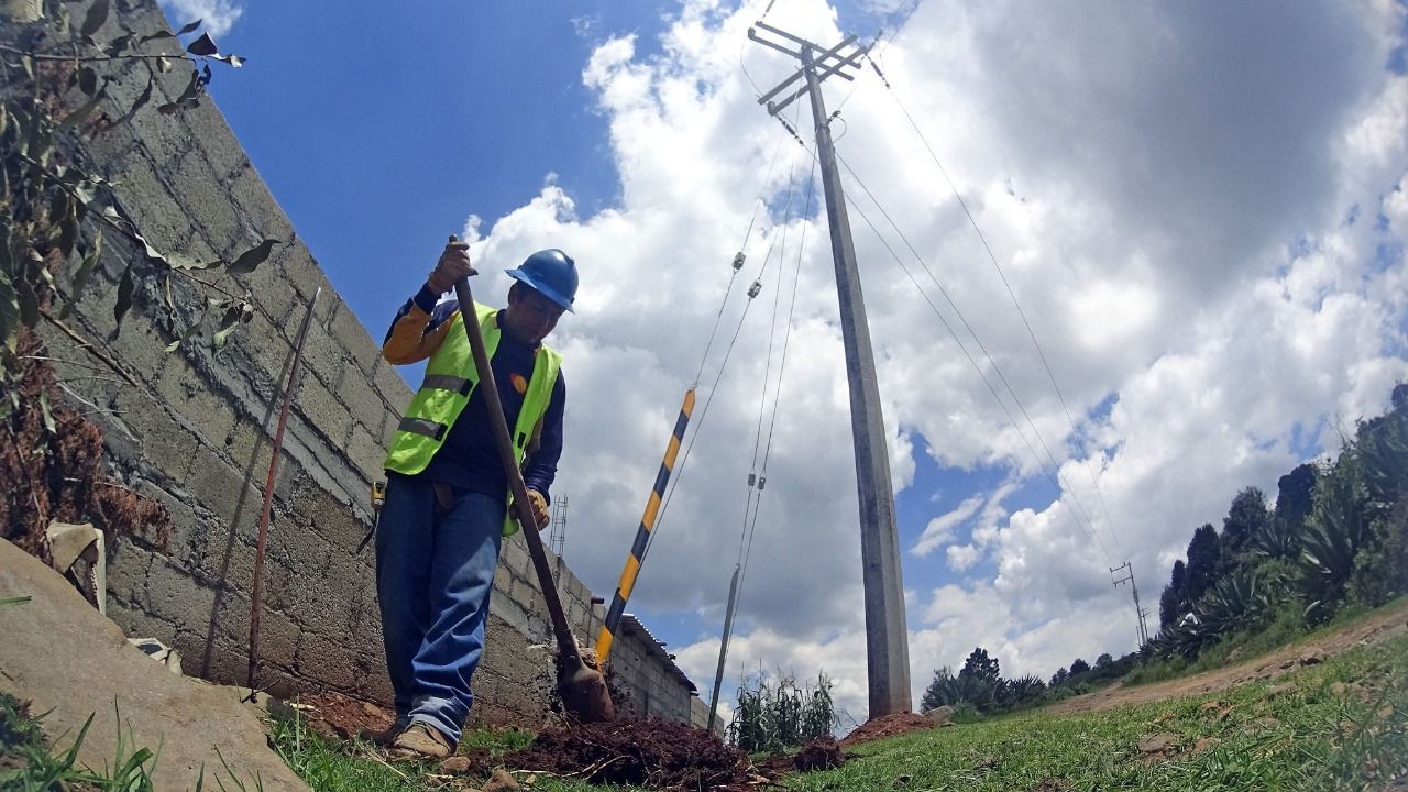 Supervisa GEM obra de electrificación y trabajos preventivos contra inundaciones en el Valle de Toluca