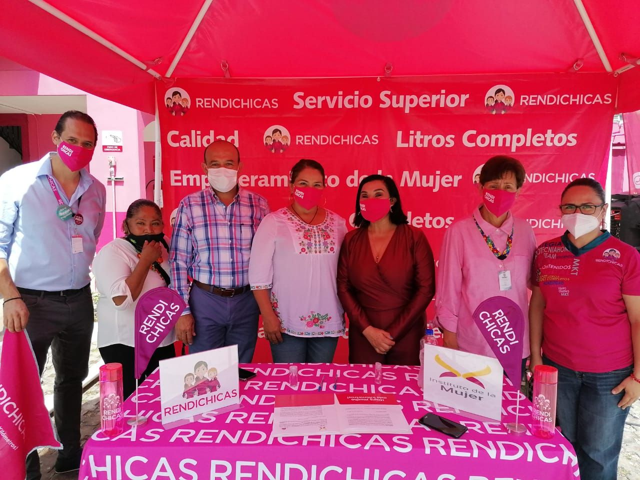 IMMUJER y RENDI CHICAS firman
convenio de colaboración: Lulú Ibarra
