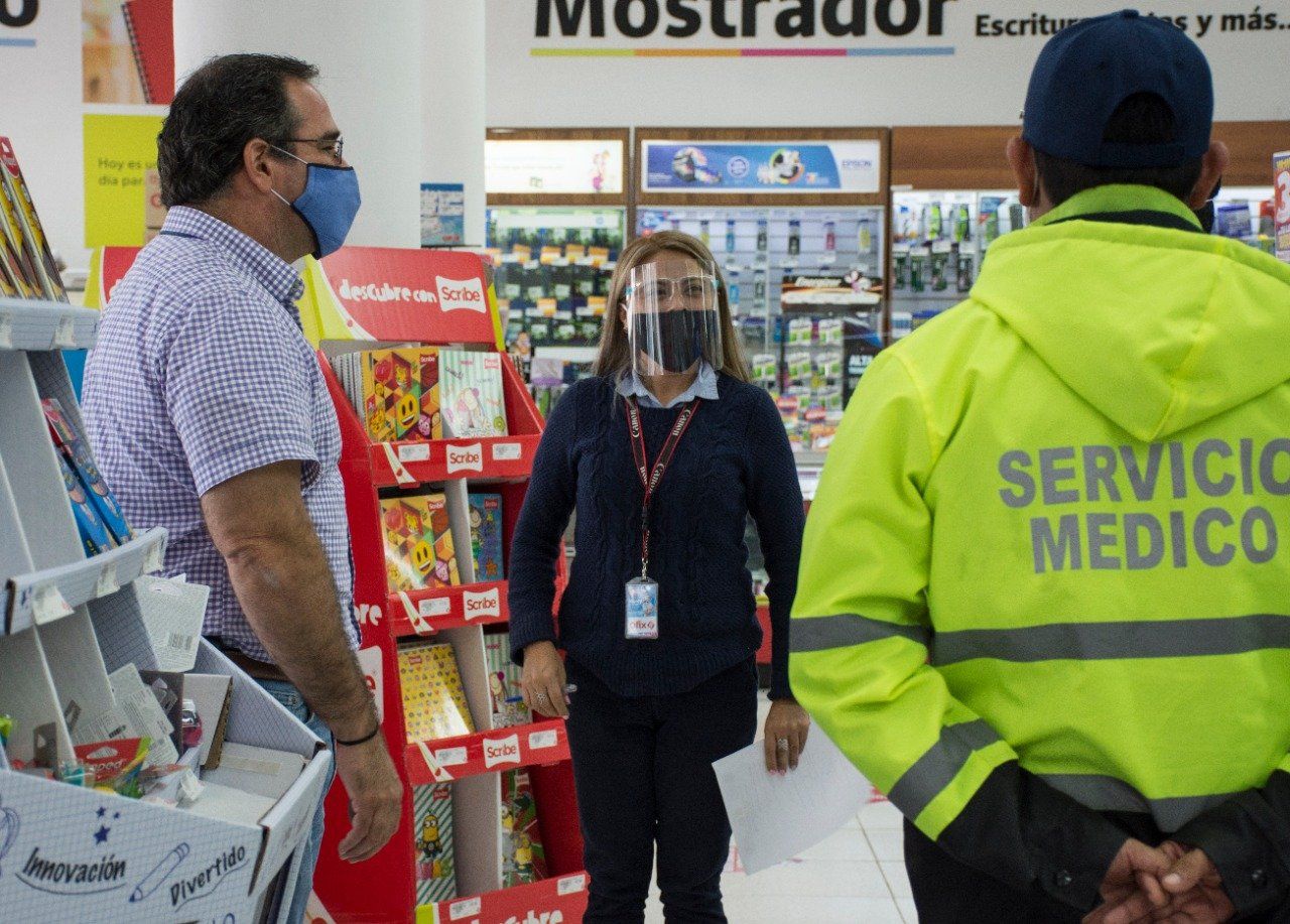 En Córdoba supervisan que papelerías cumplan medidas sanitarias