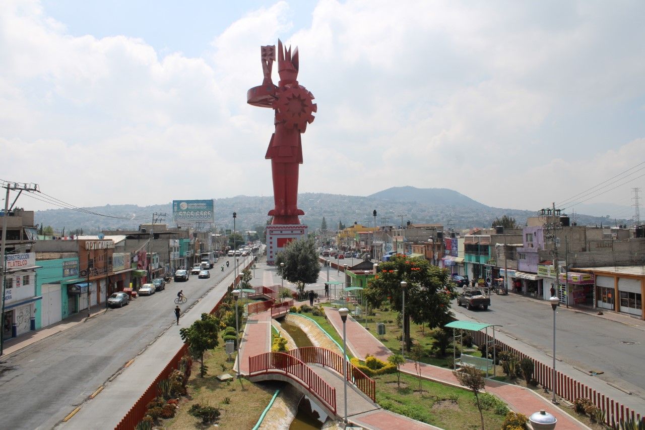 Continua vigilancia sanitaria en espacios públicos, en Chimalhuacan 