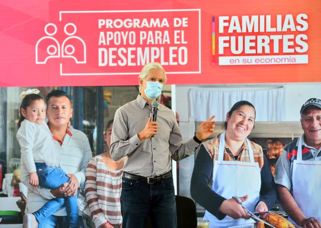 Alfredo del Mazo informa que el Estado de México impulsa programas para apoyar la economía familiar ante la situación económica por la pandemia 