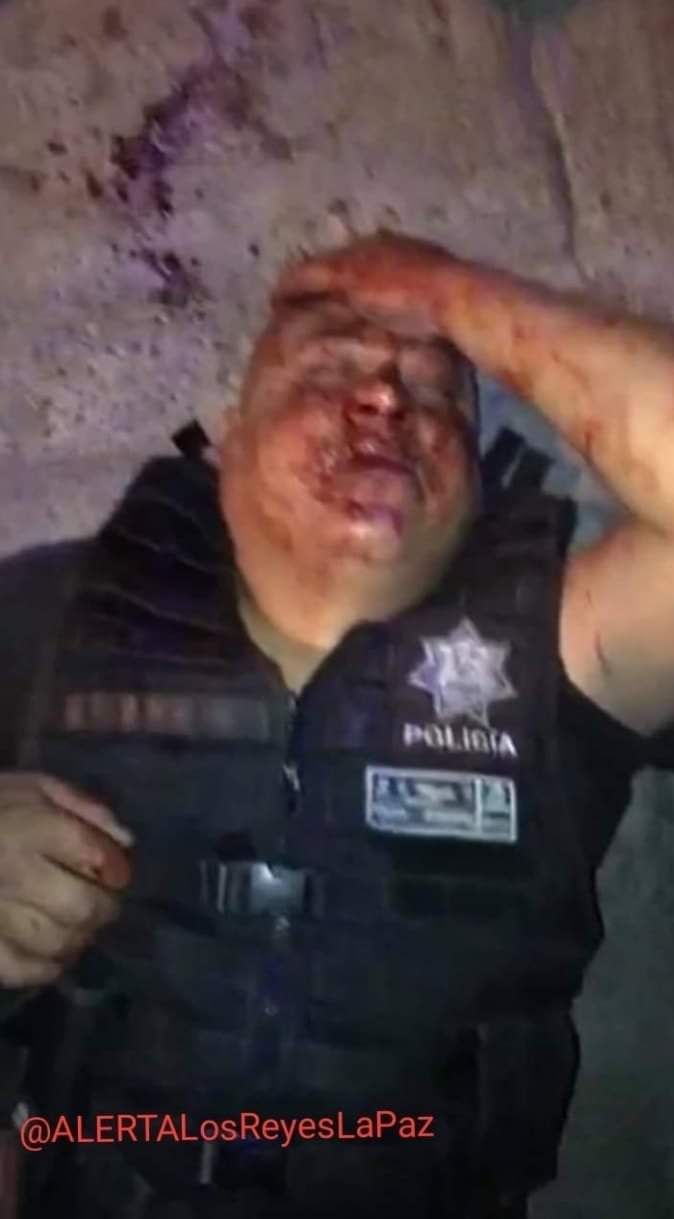 #Horror en Los Reyes La Paz, lincharon a dos presuntos policías municipales asaltantes 