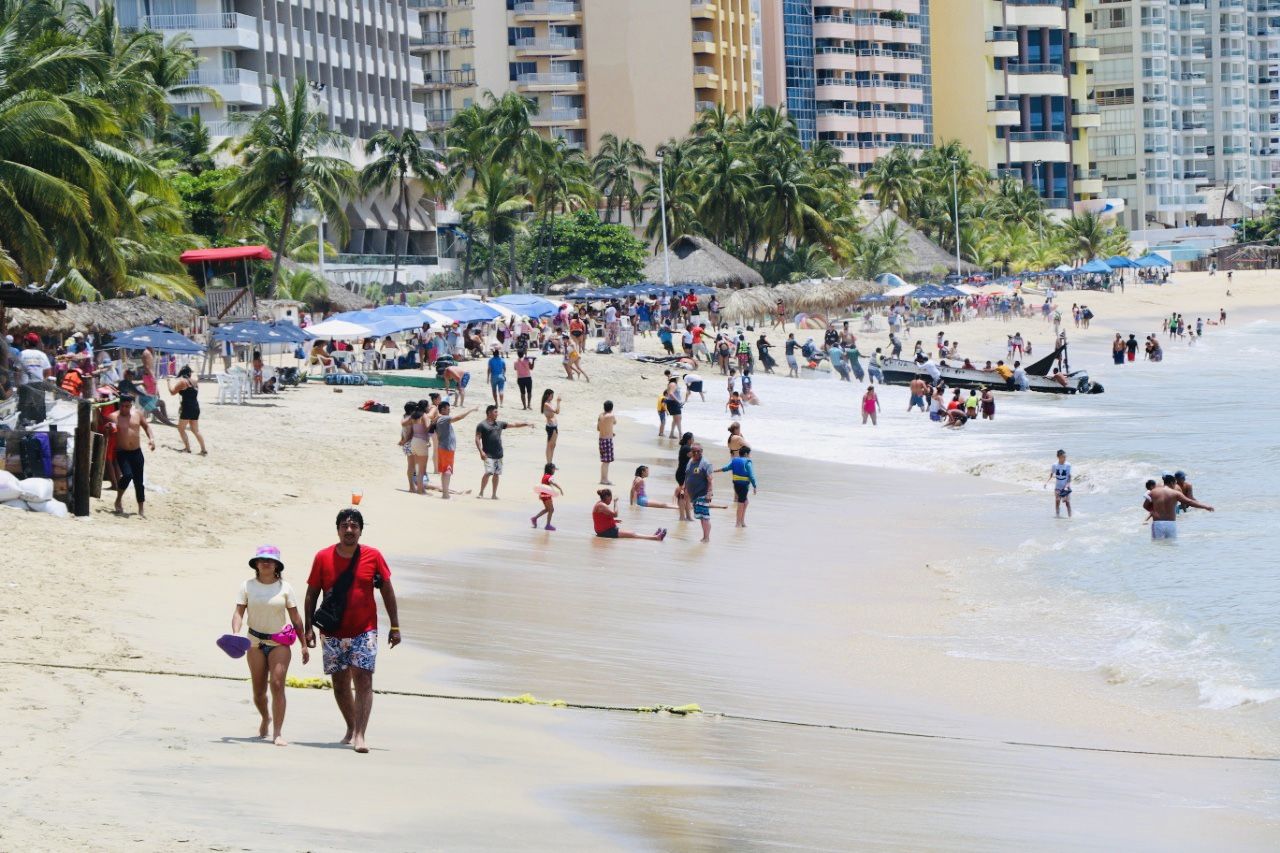 Buena ocupación hotelera en Acapulco este domingo; registra 28%