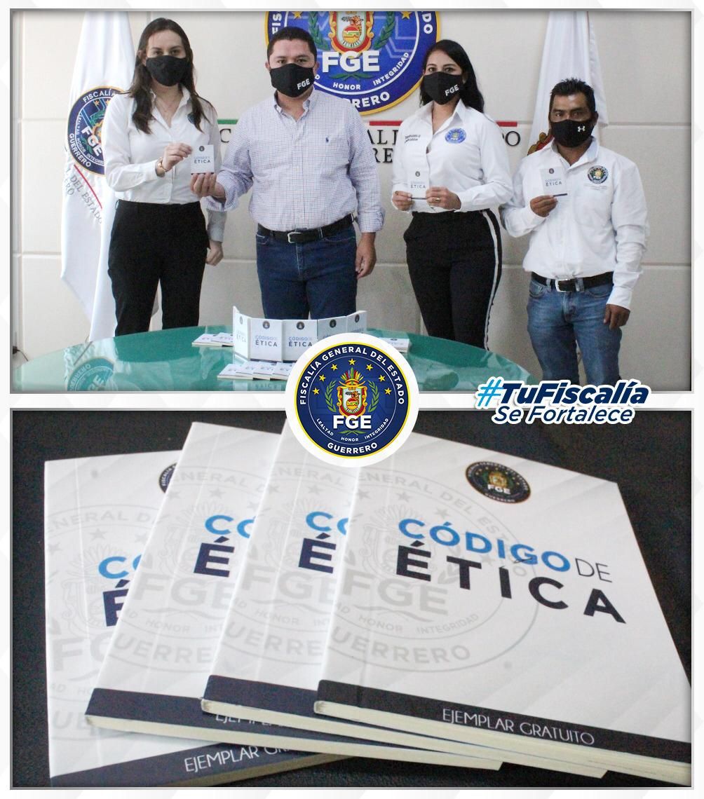 Entrega Fiscal de Guerrero, Jorge Zuriel de los Santos, Código de Ética a servidores públicos