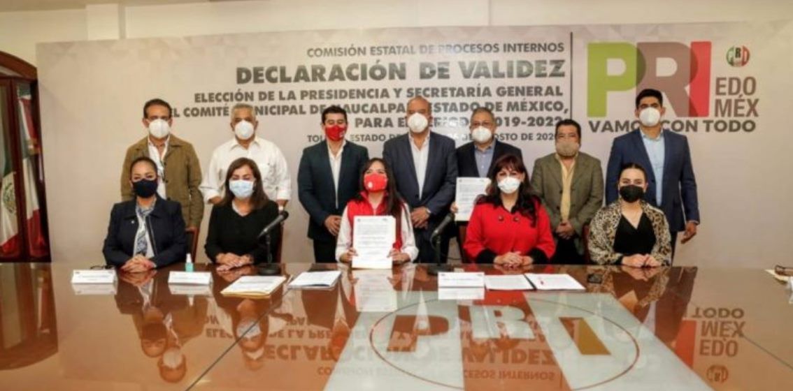 El Partido Revolucionario Institucional (PRI) renovó la dirigencia municipal de #Naucalpan