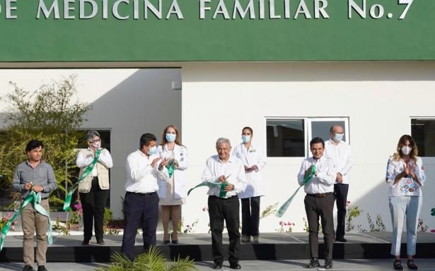 Andrés Manuel López Obrador inaugura la Unidad de Medicina Familiar en Reynosa, Tamaulipas