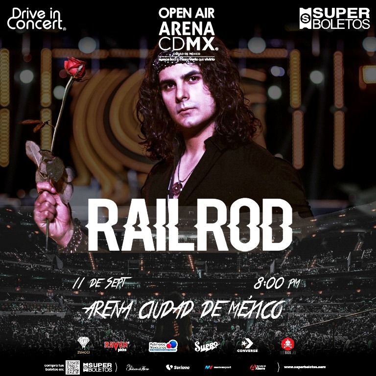 ’Railrod’ en Auto-concierto, Arena Ciudad de México