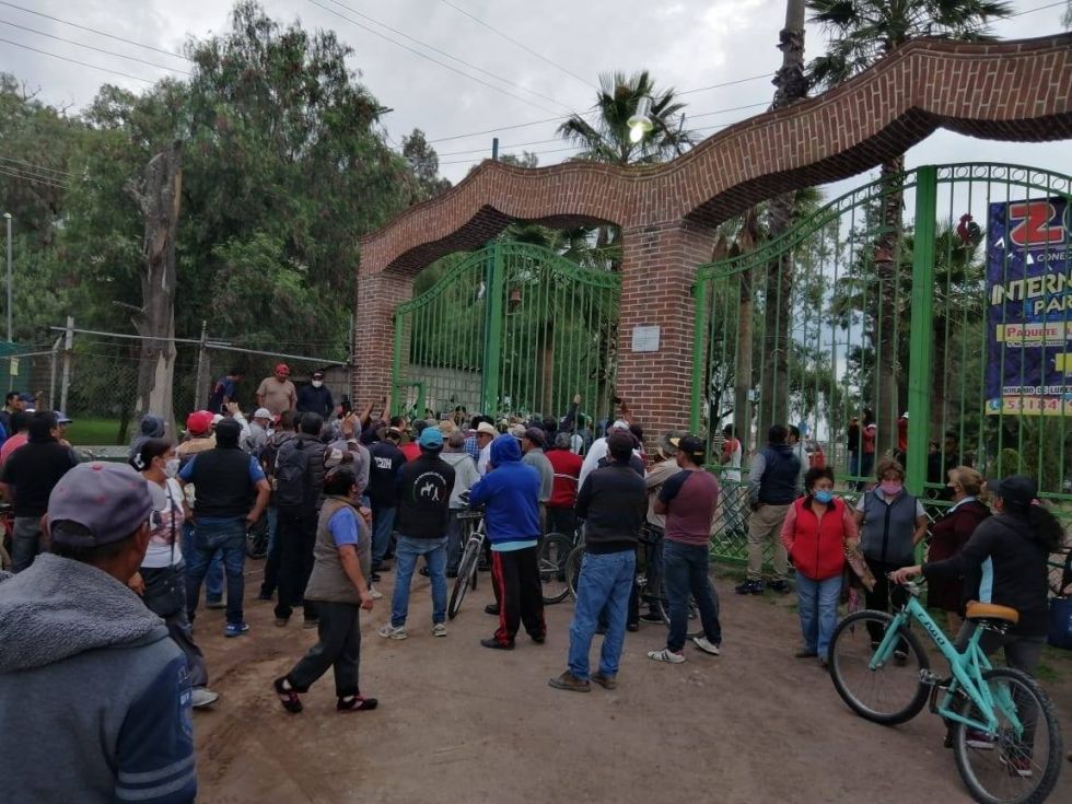 Acuerda gobierno municipal Atenco y autoridades ejidales no vender el agua del Parque Acuático ’El Contador’