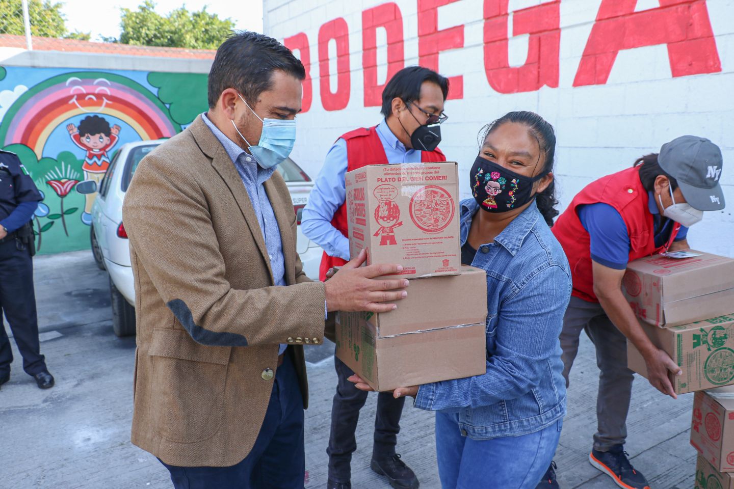 #DIF Chimalhuacán continúa con la entrega de apoyos a beneficiarios de comedores escolares