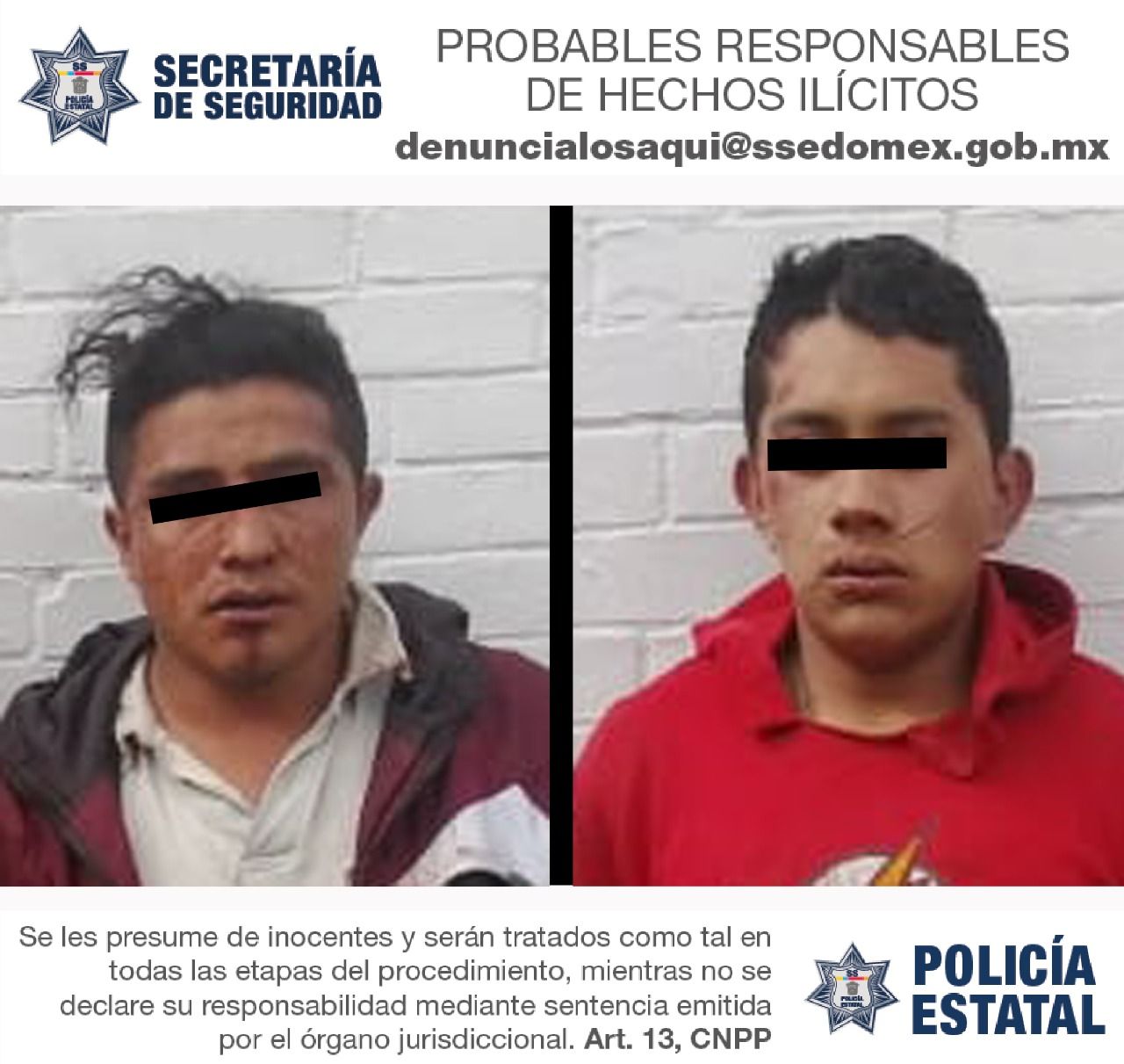 #Casi linchan a dos presuntos rateros en Toluca, los rescató la polícía