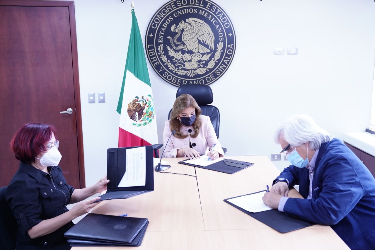 Firma Convenio Congreso del Estado de Sinaloa con la UNAM