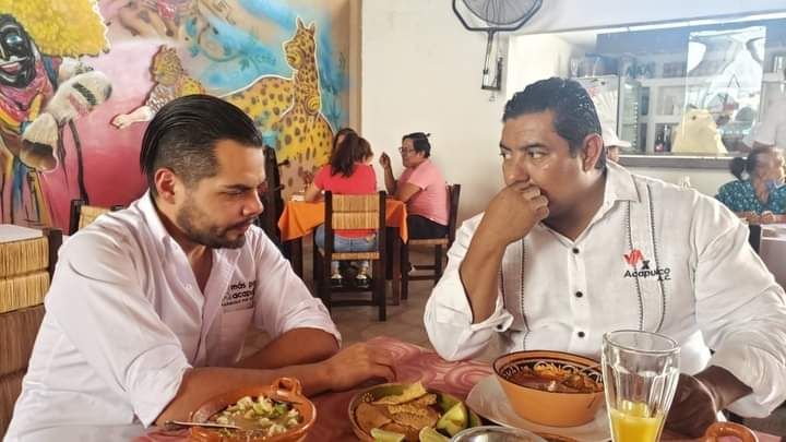 Se reúnen Igor Aguirre y Vicente Ávila, acuerdan trabajar limpio por Acapulco