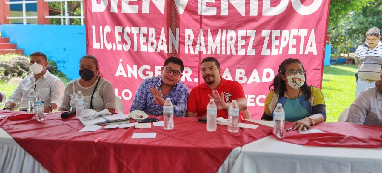 Vamos a consolidar la 4T con el triunfo de la mayoría de las diputaciones y alcaldías: Esteban Ramírez