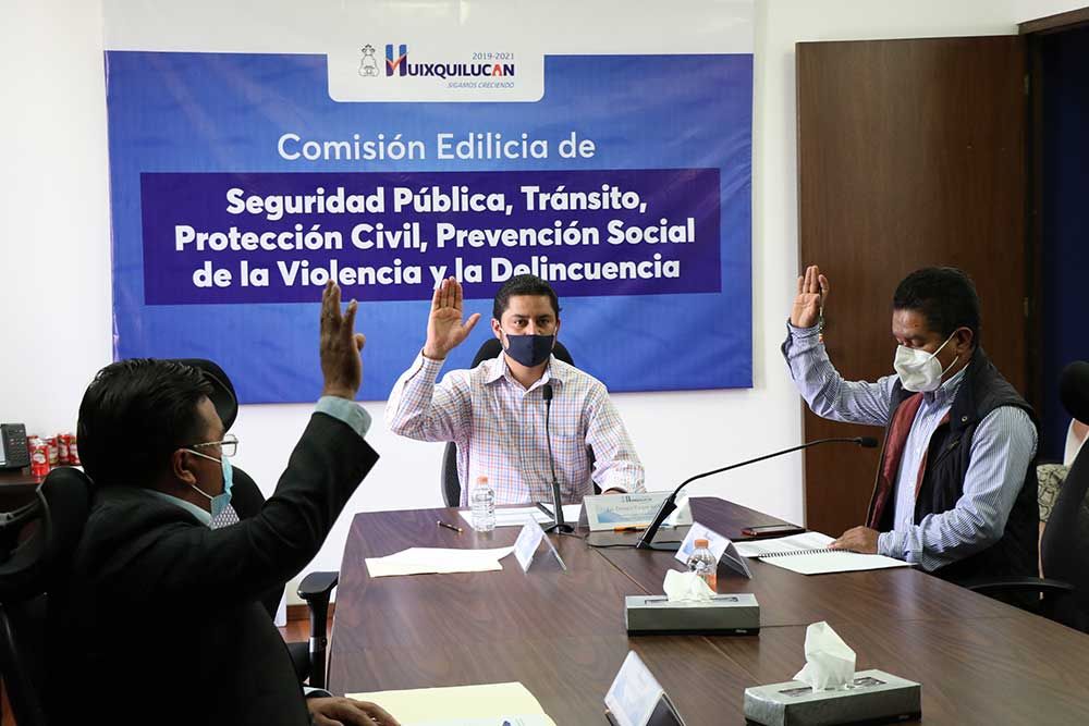 Trabajo de seguridad pública de Huixquilucan permitió reducir ritmo de contagios por coronavirus