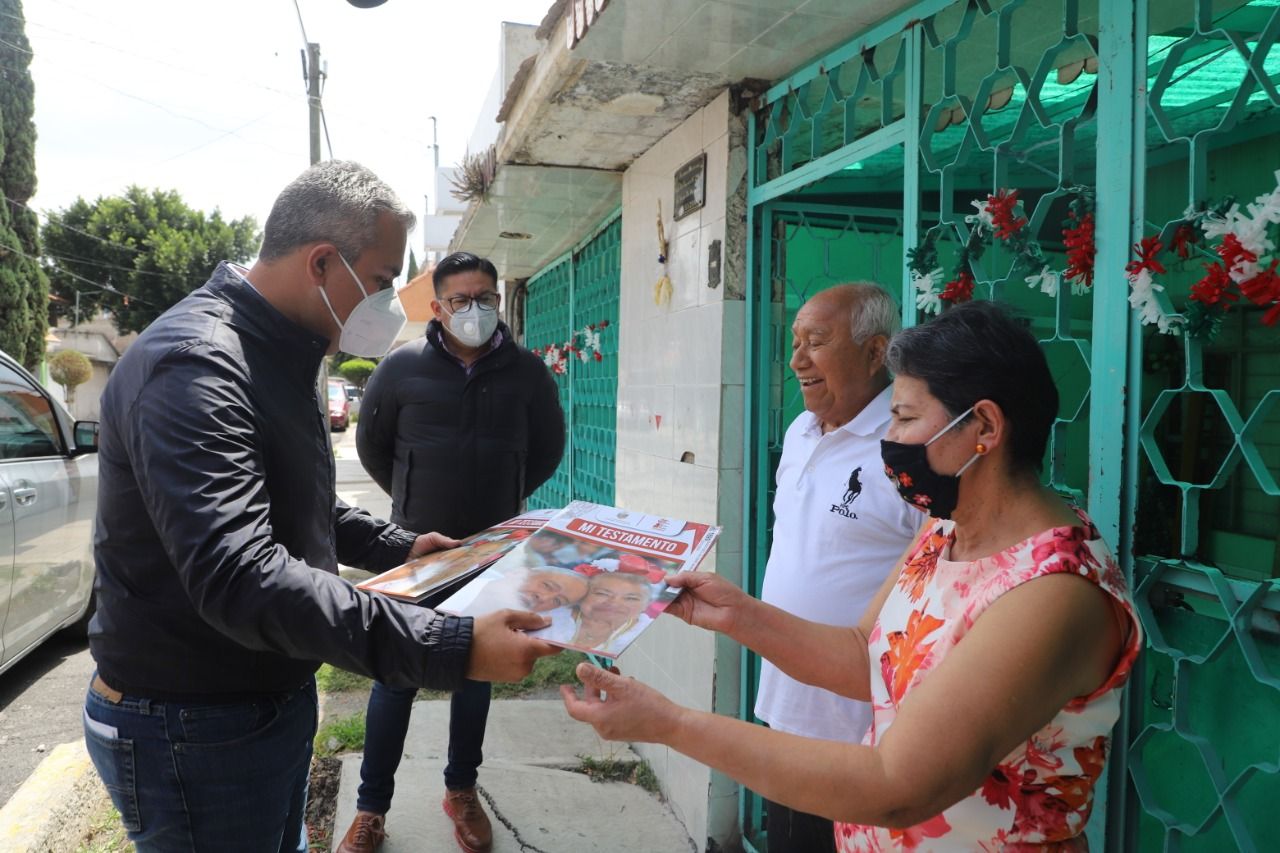 Gobierno de Ecatepec #tramita testamentos a domicilio para que adultos mayores no salgan de casa por la pandemia 
