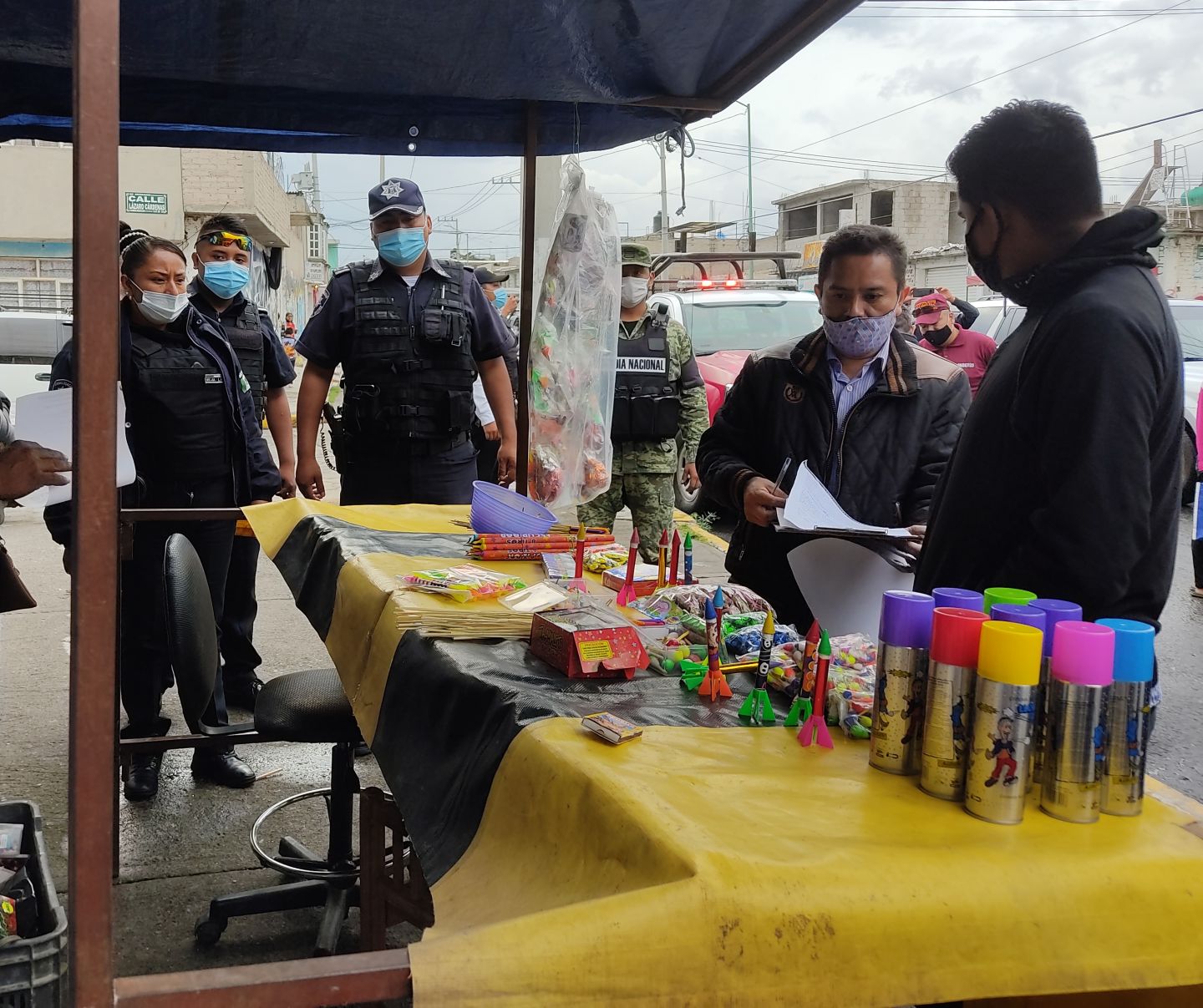 #Chimalhuacán inicia operativo Fiestas Patrias 