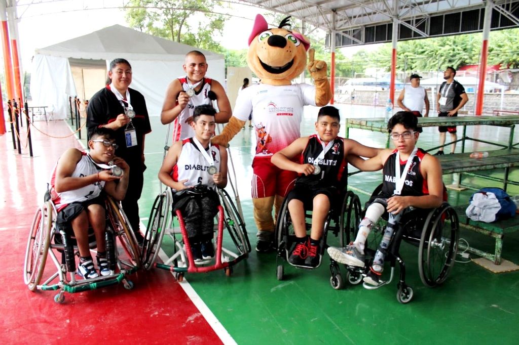 La Secretaría de Cultura y Deporte fomenta trabajo en fuerzas básicas de basquetbol sobre silla de ruedas