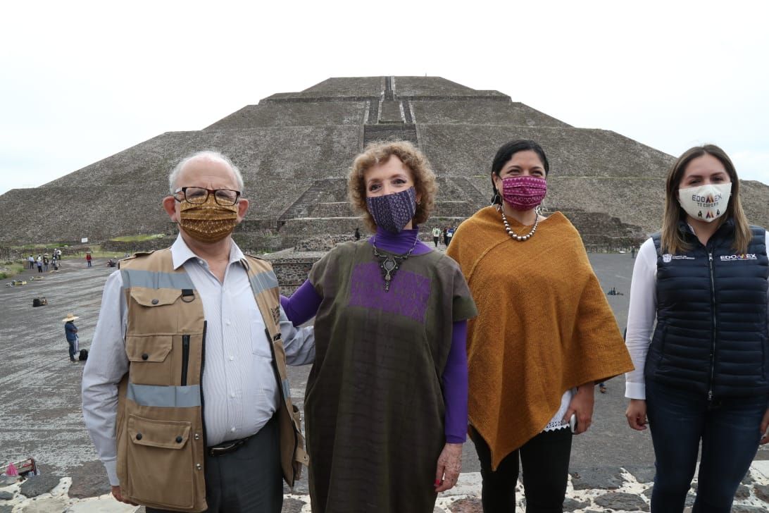 Reabren Zona Arqueológica de Teotihuacán para reactivar actividad económica con el turismo