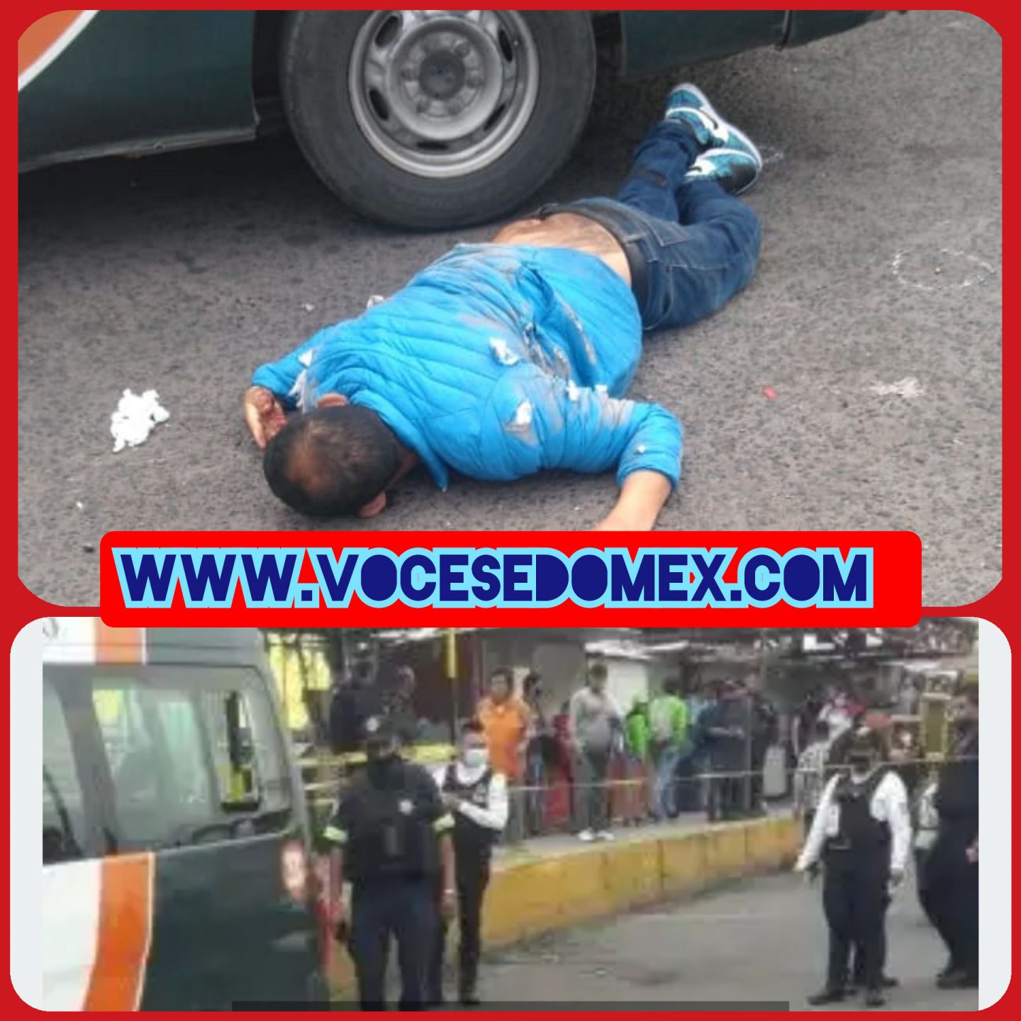 Ejecutan a hombre en el metro Río de los Remedios en Ecatepec y límites de Nezahualcóyotl 