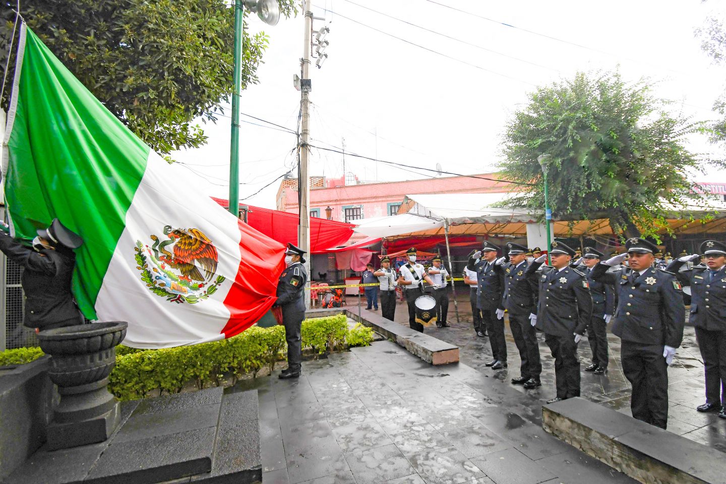 #El gobierno de Chimalhuacán rindió  homenaje a los Niños Héroes de Chapultepec