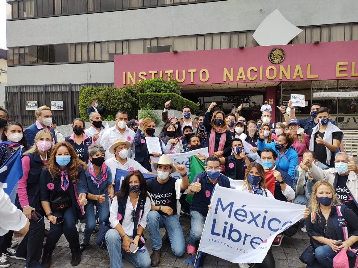 México libre presenta impugna ante el Instituto Nacional Electoral