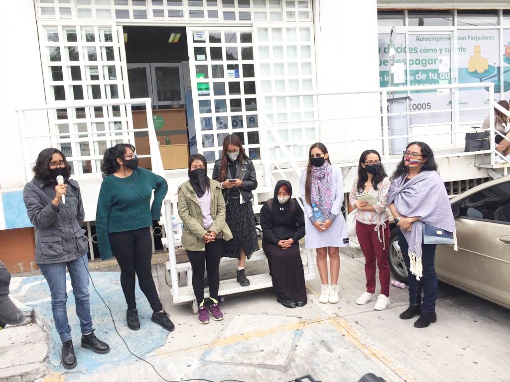 Feministas piden destitución de policías ministeriales que participaron en el desalojo de las oficinas de (Codhem)Ecatepec 