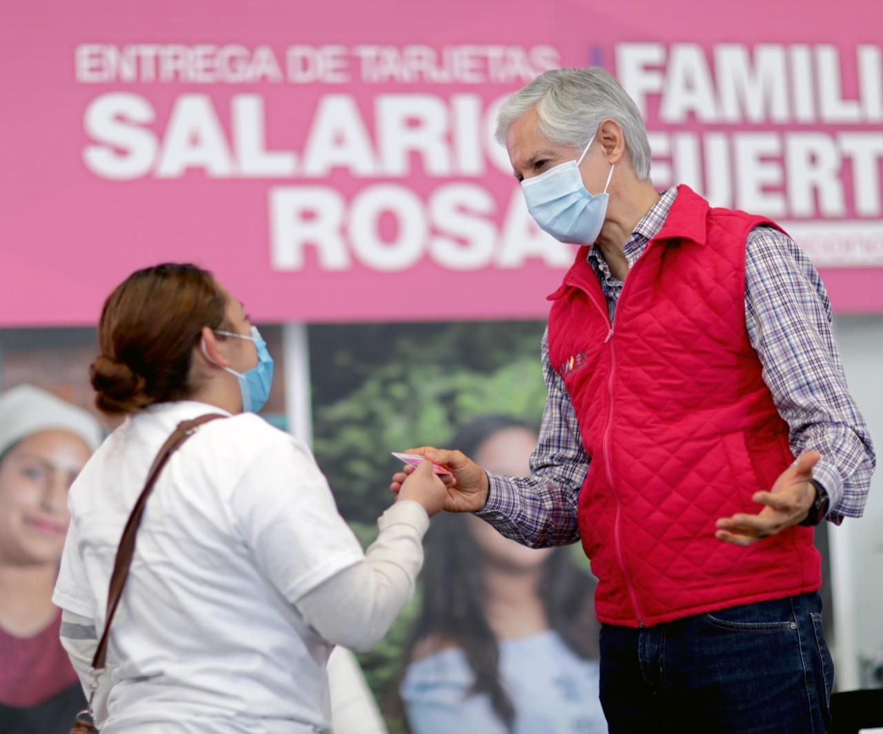 El Salario Rosa no se detiene y beneficia a más de 282 mil amas de casa: Alfredo del Mazo