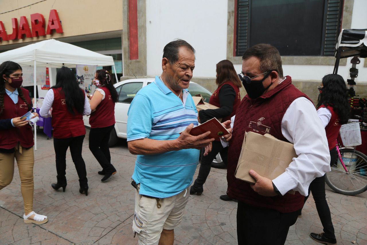 El Gobierno de Chicoloapan, entregar 833 libros en los alrededores del primer cuadro del municipio