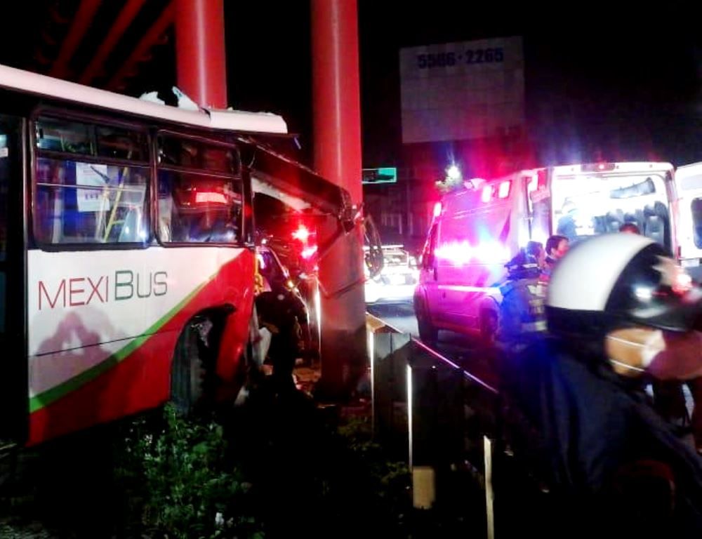 Del accidente de Mexibús, nueve personas  de las once lesionadas reciben alta médica