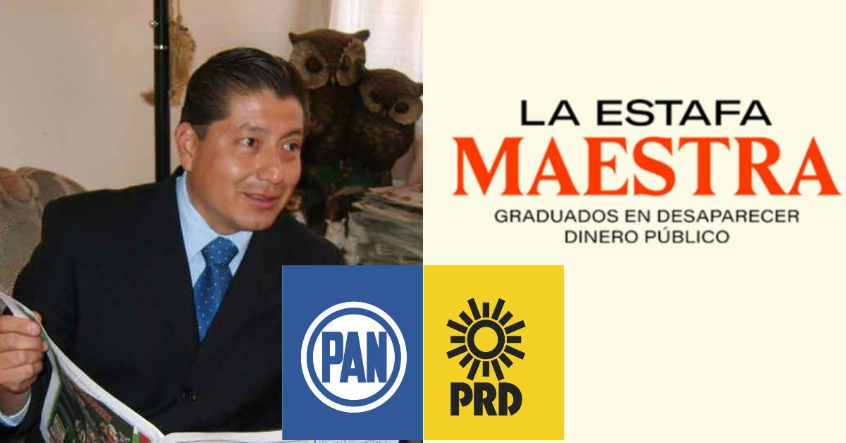 Embarrado en la Estafa Maestra candidato del PAN-PRD por Ixmiquilpan 