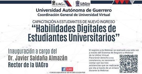 Inaugura Javier Saldaña el curso-taller "Habilidades digitales de estudiantes universitarios"