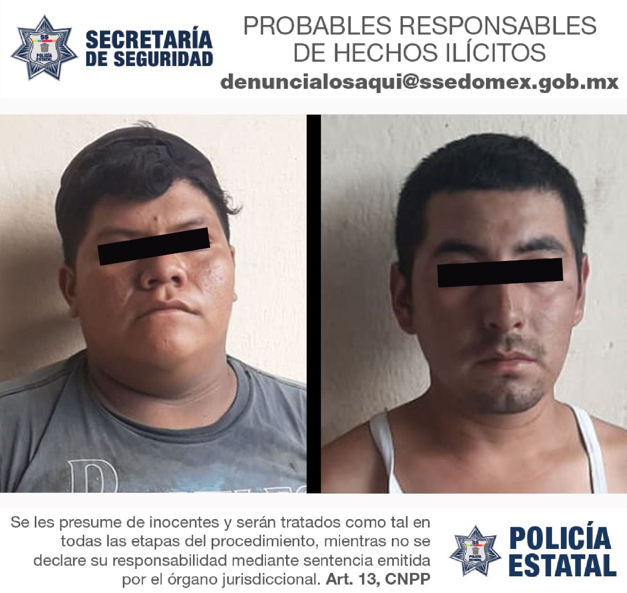 POLICÍAS DE LA SECRETARÍA DE SEGURIDAD DETIENEN A DOS PERSONAS EN POSESIÓN DE AUTOPARTES APARENTEMENTE ROBADAS