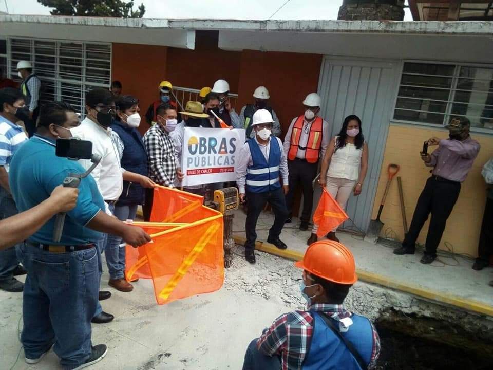 Reconocen preocupación de alcalde García por mejorar condiciones de escuelas públicas en Valle de Chalco 