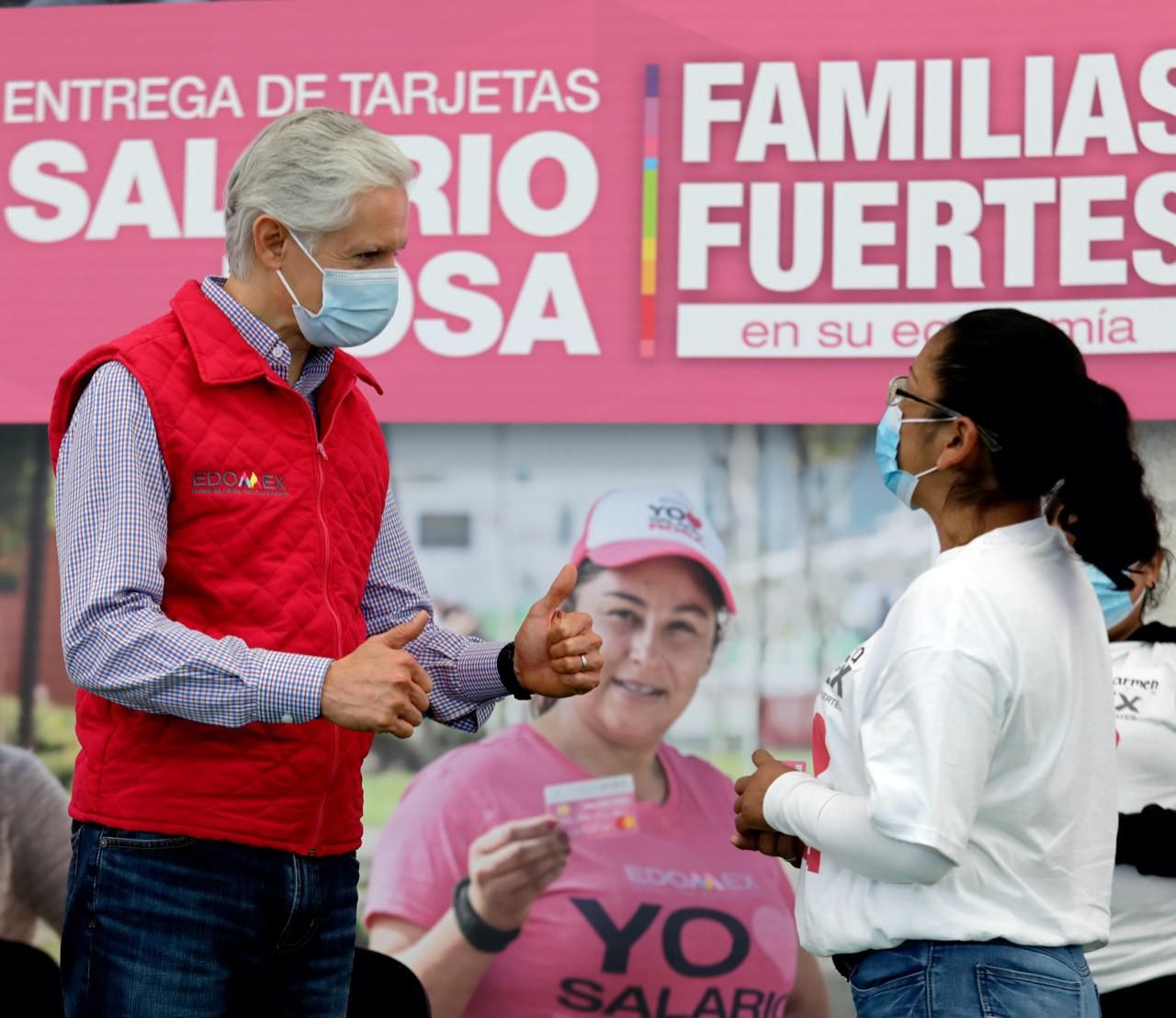 Con el #Salario Rosa se apoya a las amas de casa en tiempos de pandemia y se fortalece la economía familiar: Alfredo del Mazo 