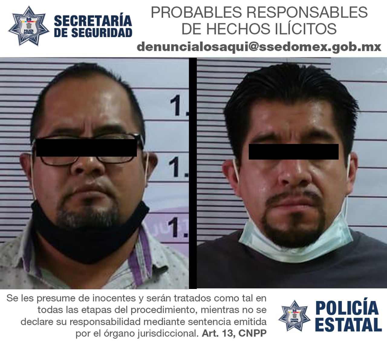 
#Detienen a dos extorsionadores en Chimalhuacán, cobraban 100 mil por derecho de piso