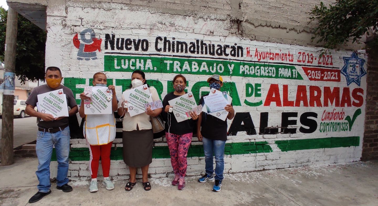 #El gobierno de Chimalhuacán Instala botones a control remoto y botones virtuales a través de una App