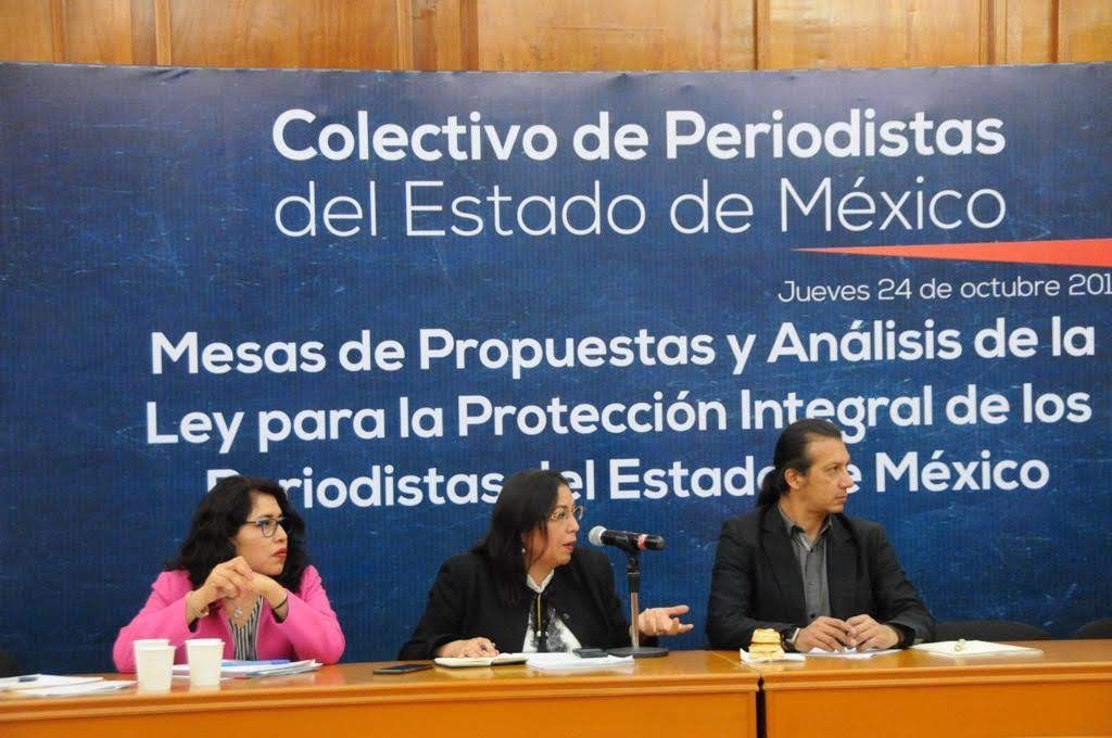 Periodistas del Edomex esperan ley de protección 