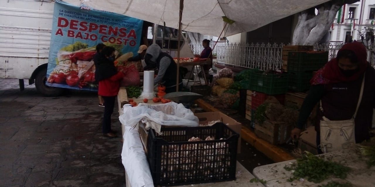Llegó canasta básica alimentaria de verduras a comunidades de Chiautla