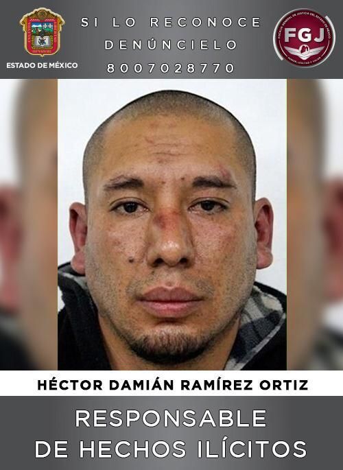 Le dan  60 años de prisión a Héctor Damián Ramírez Ortiz quien secuestro a una menor de edad en Ecatepec
