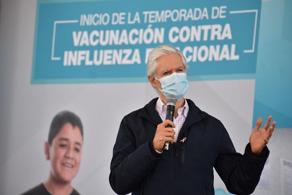 En el EDOMÉX se previene y cuida la salud de la población con jornadas de vacunación contra la influenza: Alfredo del Mazo 