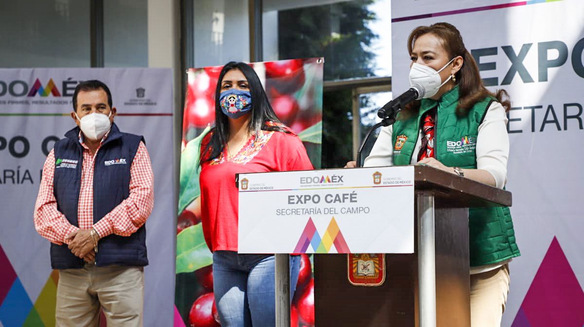 Promueve gobierno mexiquense producción cafetalera en la entidad en EXPO CAFÉ