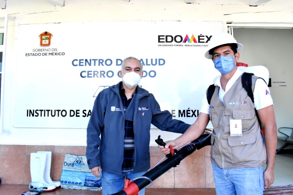 Salud del Estado de México entrega equipo para actividades de prevención de dengue, zika y chikungunya