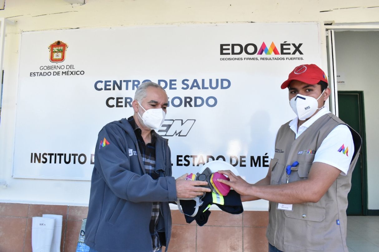 Entrega Salud EDOMÉX equipo para actividades de prevención de Dengue, Zika y  Chikungunya