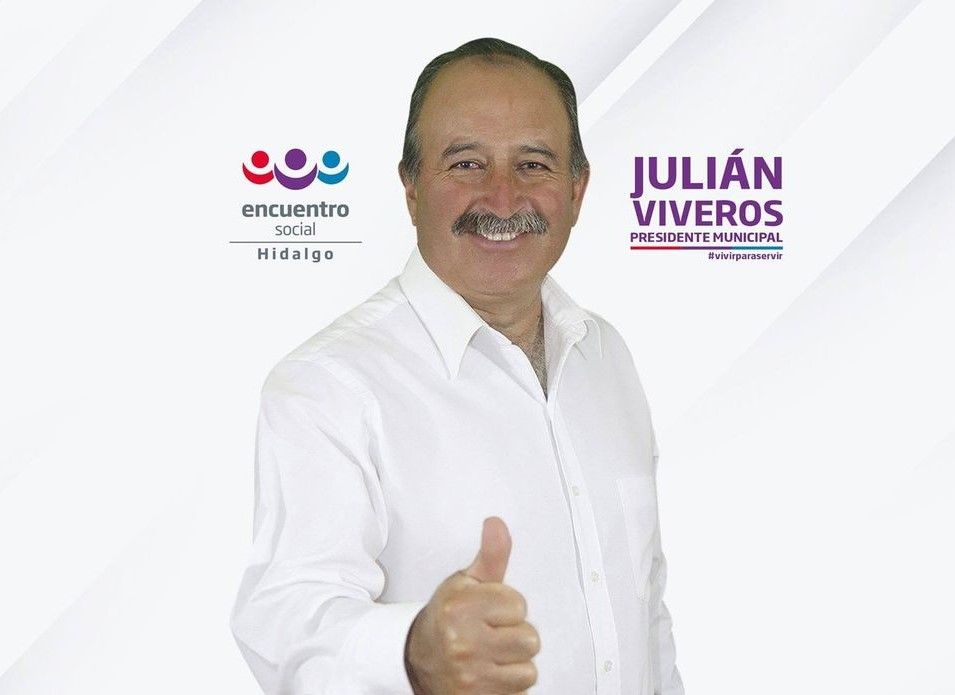 Julián Viveros, candidato de Encuentro Social a la presidencia municipal de Atitalaquia, reafirma el compromiso que tiene con el bienestar de las familias y su desarrollo