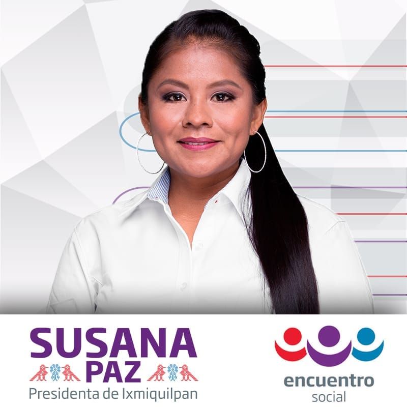Susana Paz, candidata a la presidencia municipal de Ixmiquilpan, Hidalgo, luchara por reactivar la economía del municipio
