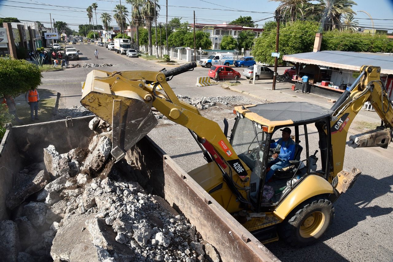 Inicia tercera etapa de reposición de losas de concreto hidráulico en pavimento de la Belisario Domínguez