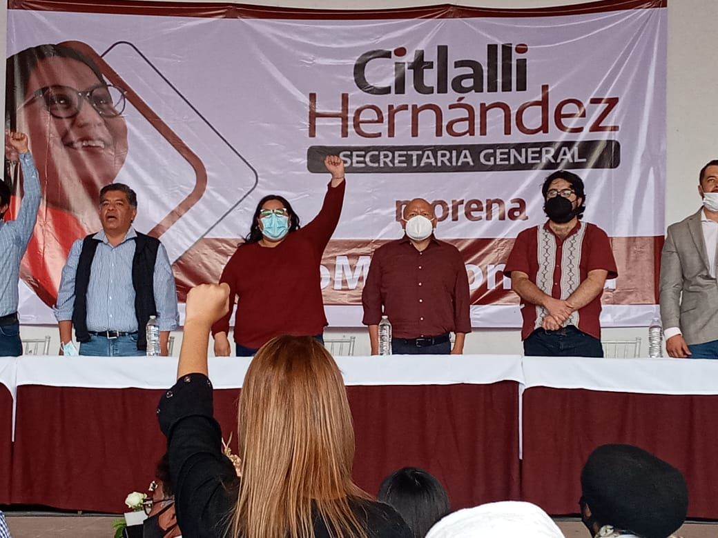 Los militantes de la 4T somos capaces de dejar de lado nuestras diferencias: Citlalli Hernández